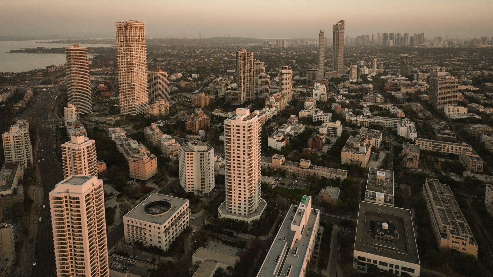 California aerial view